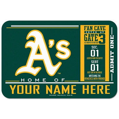 WinCraft Athletics 20'' x 30'' Personalized Floor Mat
