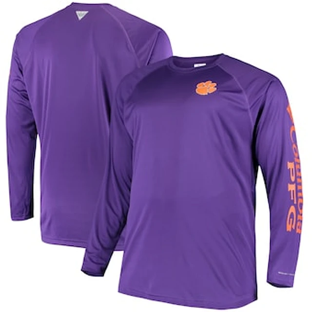 Columbia Men's Columbia Purple Clemson Tigers Big Tall Terminal