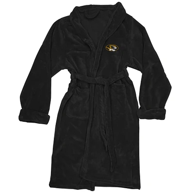 Men's The Northwest Group Black Missouri Tigers Silk Touch Bath Robe