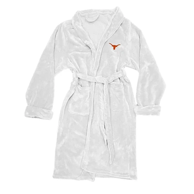 Men's The Northwest Group White Texas Longhorns Silk Touch Bath Robe