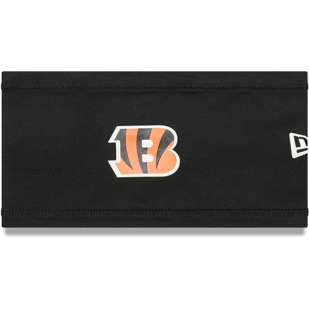 New Era Black Cincinnati Bengals COOLERA Official Training Camp Headband