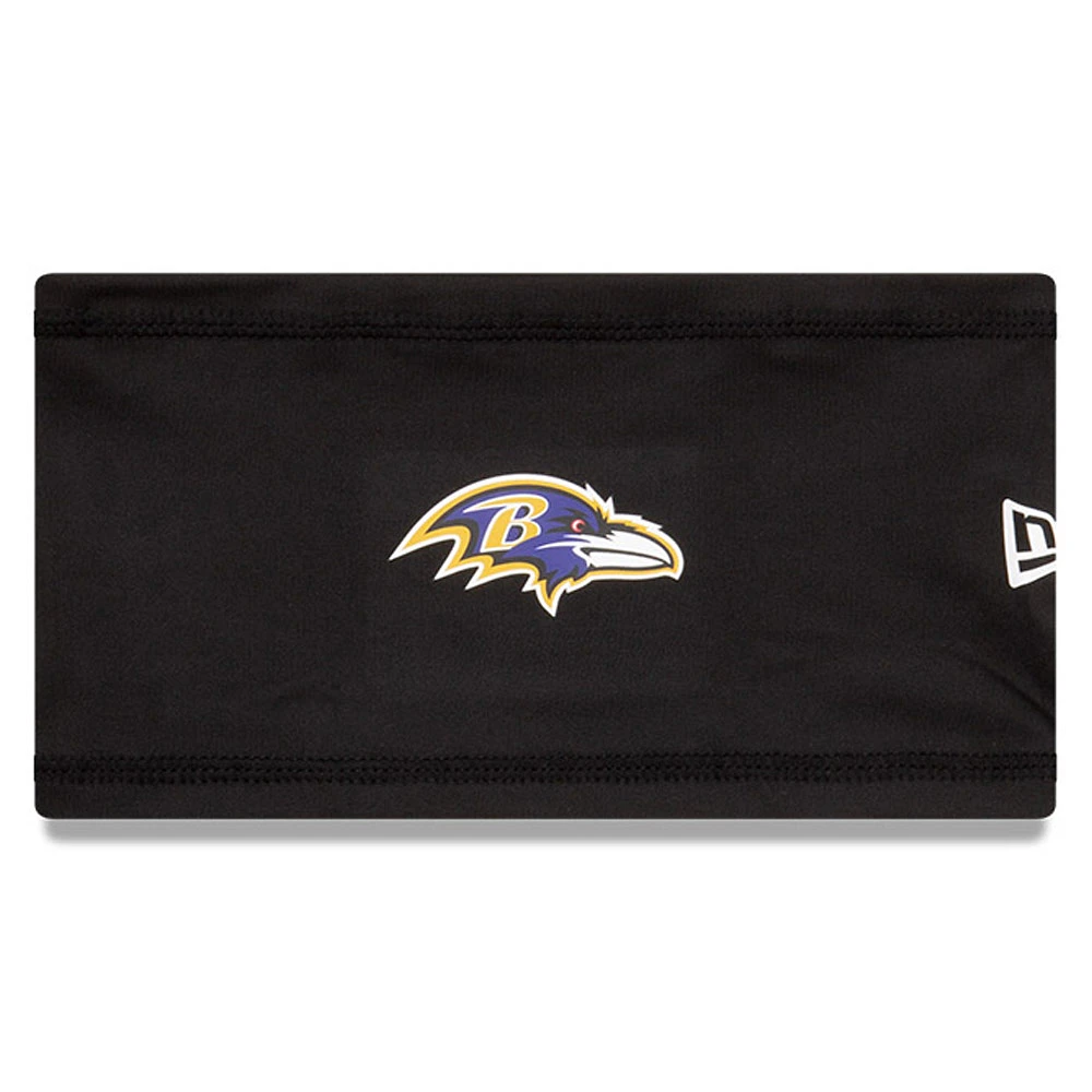New Era Black Baltimore Ravens COOLERA Official Training Camp Headband