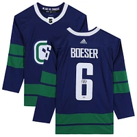 Brock Boeser Vancouver Canucks Autographed Alternate Adidas Authentic Jersey