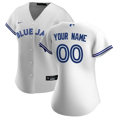 Women's Nike White Toronto Blue Jays Home Replica Custom Jersey
