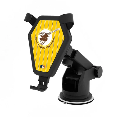 San Diego Padres Cooperstown Pinstripe Wireless Car Charger