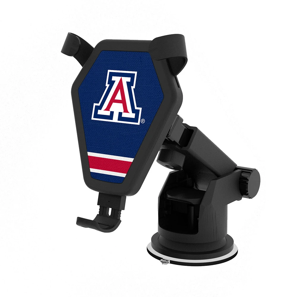 Arizona Wildcats Stripe Design Wireless Car Charger
