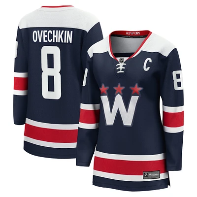 Women's Fanatics Alexander Ovechkin Navy Washington Capitals Alternate Premier Breakaway Player Jersey