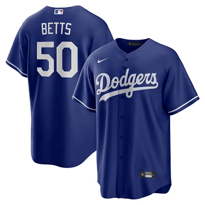 Men's Nike Mookie Betts Royal Los Angeles Dodgers Alternate 2 Replica Jersey