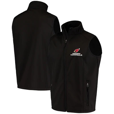Men's Dunbrooke Black Arizona Cardinals Circle Archer Softshell Full-Zip Vest