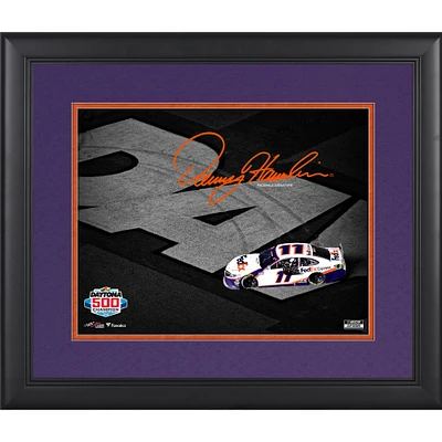 Denny Hamlin Framed 11" x 14" 2020 Daytona 500 Champion Facsimile Signature Photograph