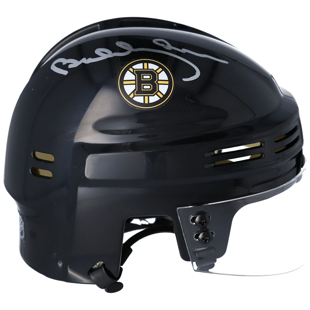 Bobby Orr Boston Bruins Autographed Black Mini Helmet