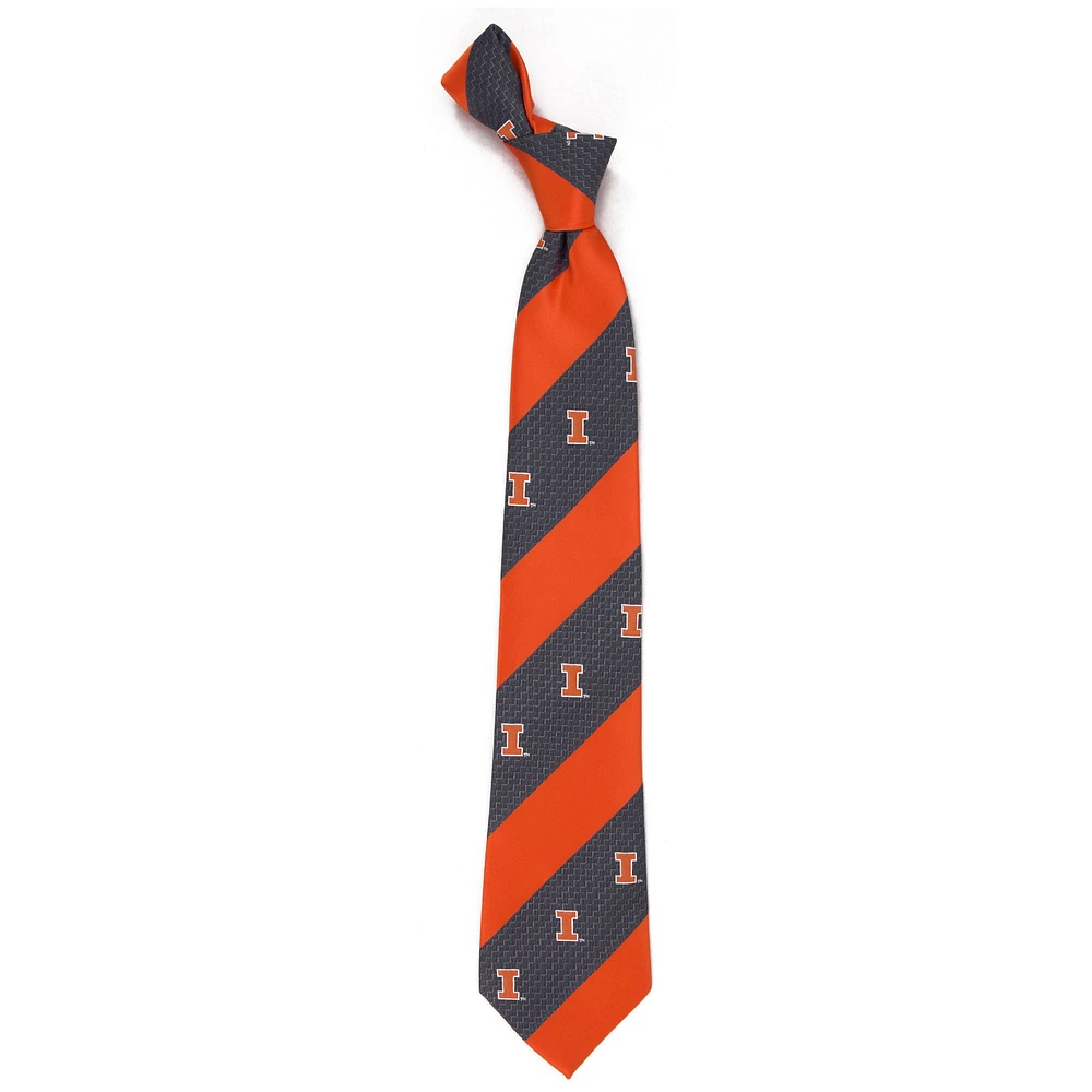 Men's Illinois Fighting Illini Geo Stripe Tie