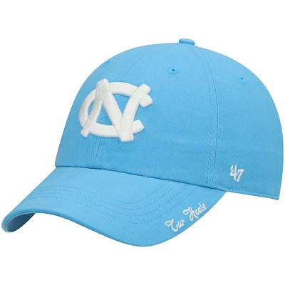 Women's '47 Carolina Blue North Carolina Tar Heels Miata Clean Up Logo Adjustable Hat