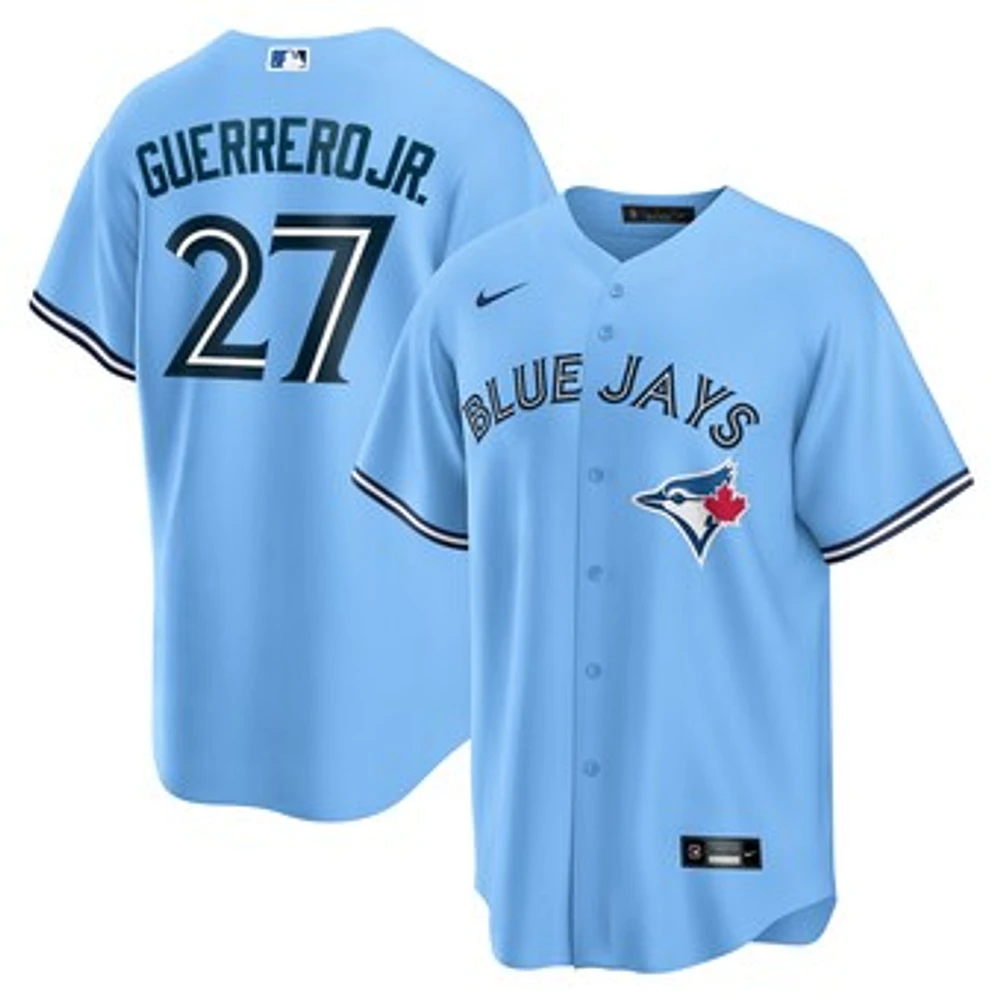 Men's Nike Vladimir Guerrero Jr. Powder Blue Toronto Jays Alternate Replica Player Jersey
