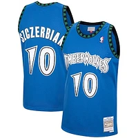 Men's Mitchell & Ness Wally Szczerbiak Blue Minnesota Timberwolves 2003/04 Hardwood Classics Swingman Jersey