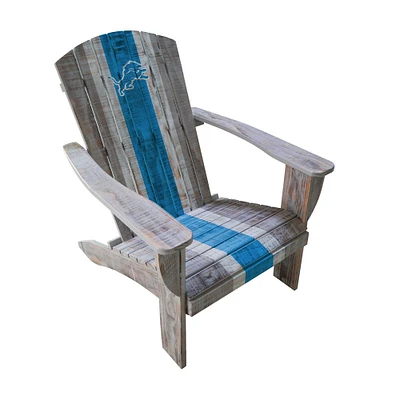 Imperial Detroit Lions Wooden Adirondack Chair