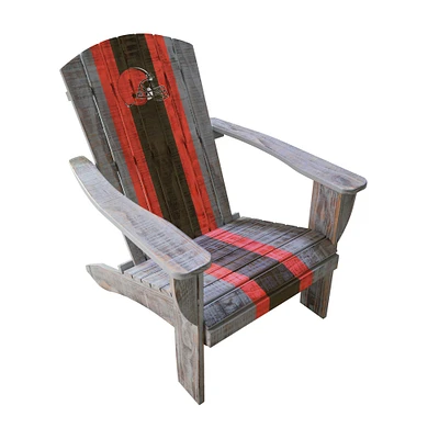 Imperial Cleveland Browns Wooden Adirondack Chair