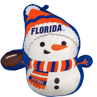 Florida Gators Holiday Snowman Plushlete Pillow
