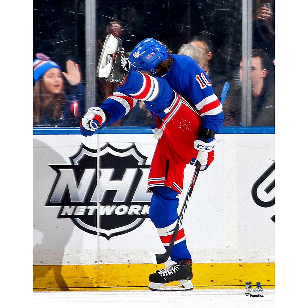 Artemi Panarin New York Rangers Unsigned Goal Celebration Photograph