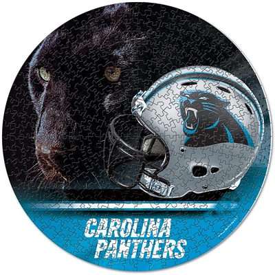 WinCraft Carolina Panthers Round 500-Piece Puzzle