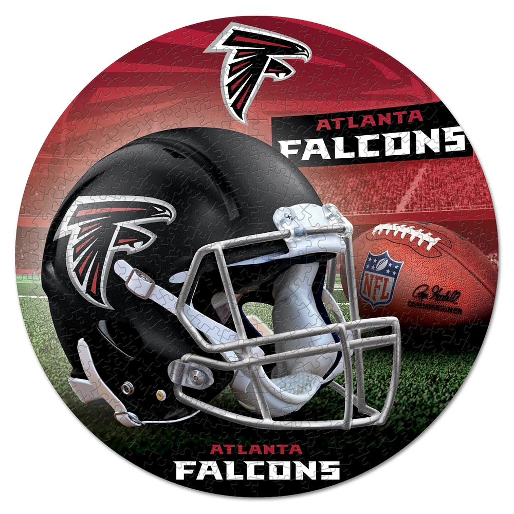 WinCraft Atlanta Falcons Round 500-Piece Puzzle