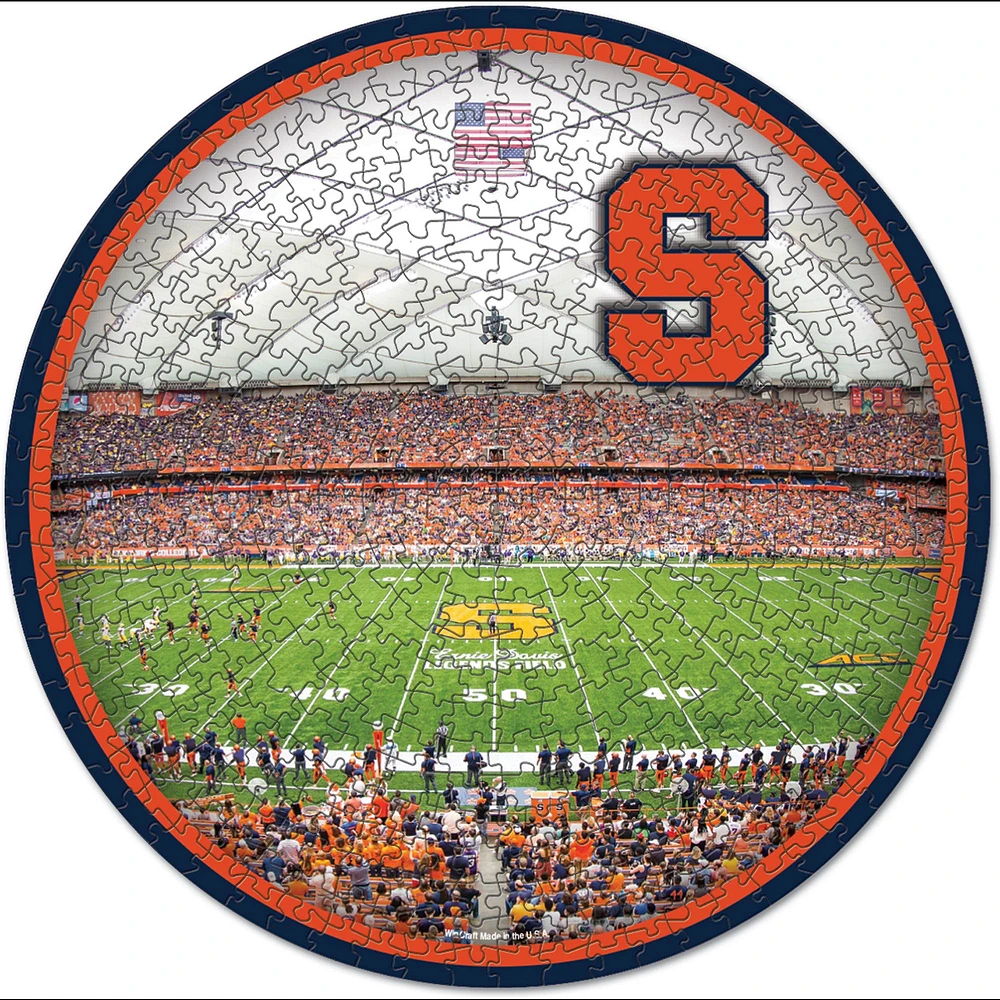 WinCraft Syracuse Orange Round 500-Piece Puzzle
