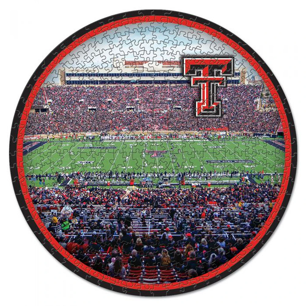 WinCraft Texas Tech Red Raiders Round 500-Piece Puzzle