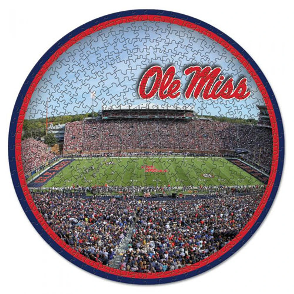 WinCraft Ole Miss Rebels Round 500-Piece Puzzle