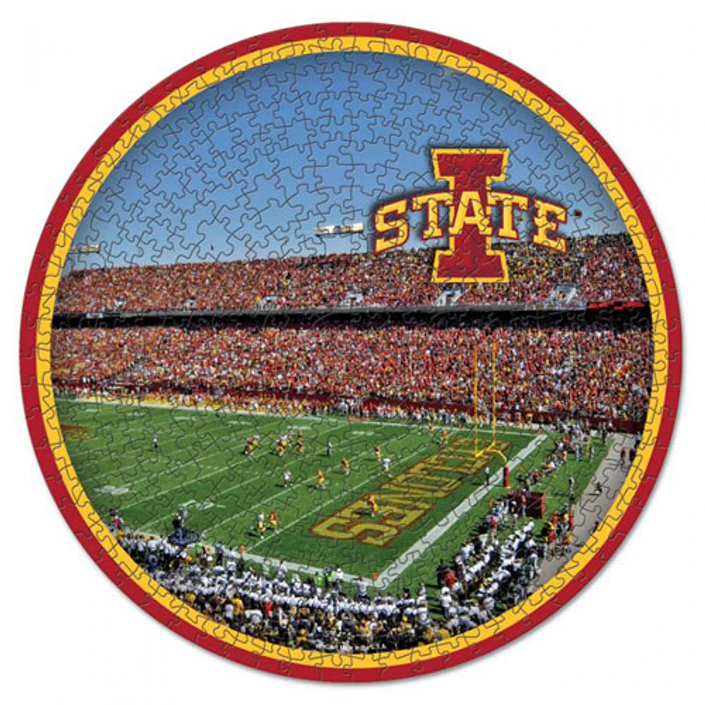 WinCraft Iowa State Cyclones Round 500-Piece Puzzle