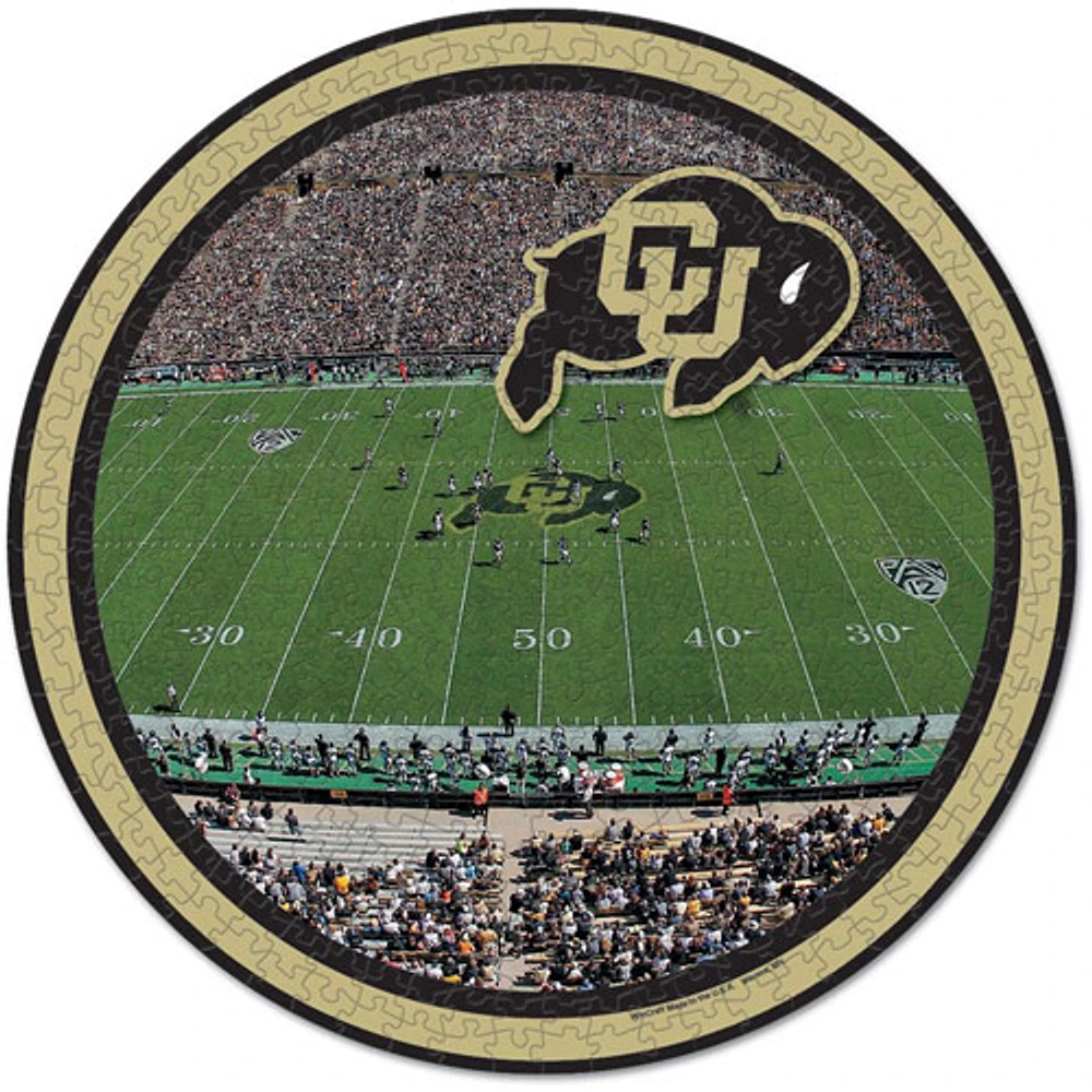 WinCraft Colorado Buffaloes Round 500-Piece Puzzle
