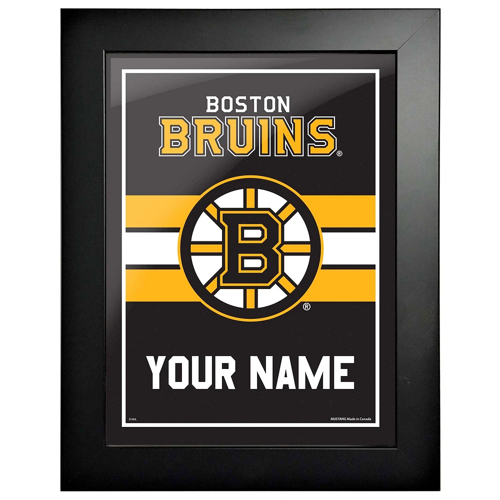 Boston Bruins 12" x 16" Team Personalized Picture Frame