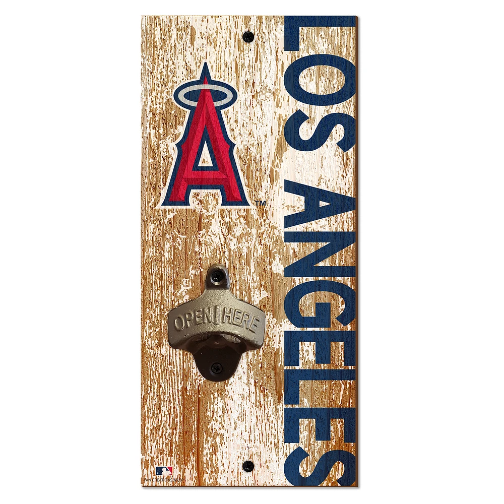 Los Angeles Angels Distressed Bottle Opener