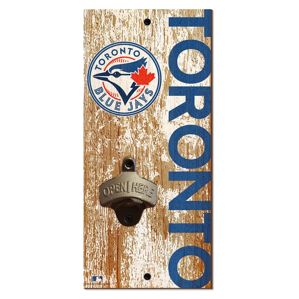 Toronto Blue Jays Distressed Bottle Opener