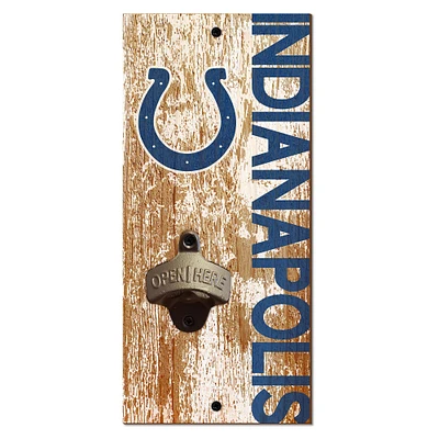 Indianapolis Colts Distressed Bottle Opener