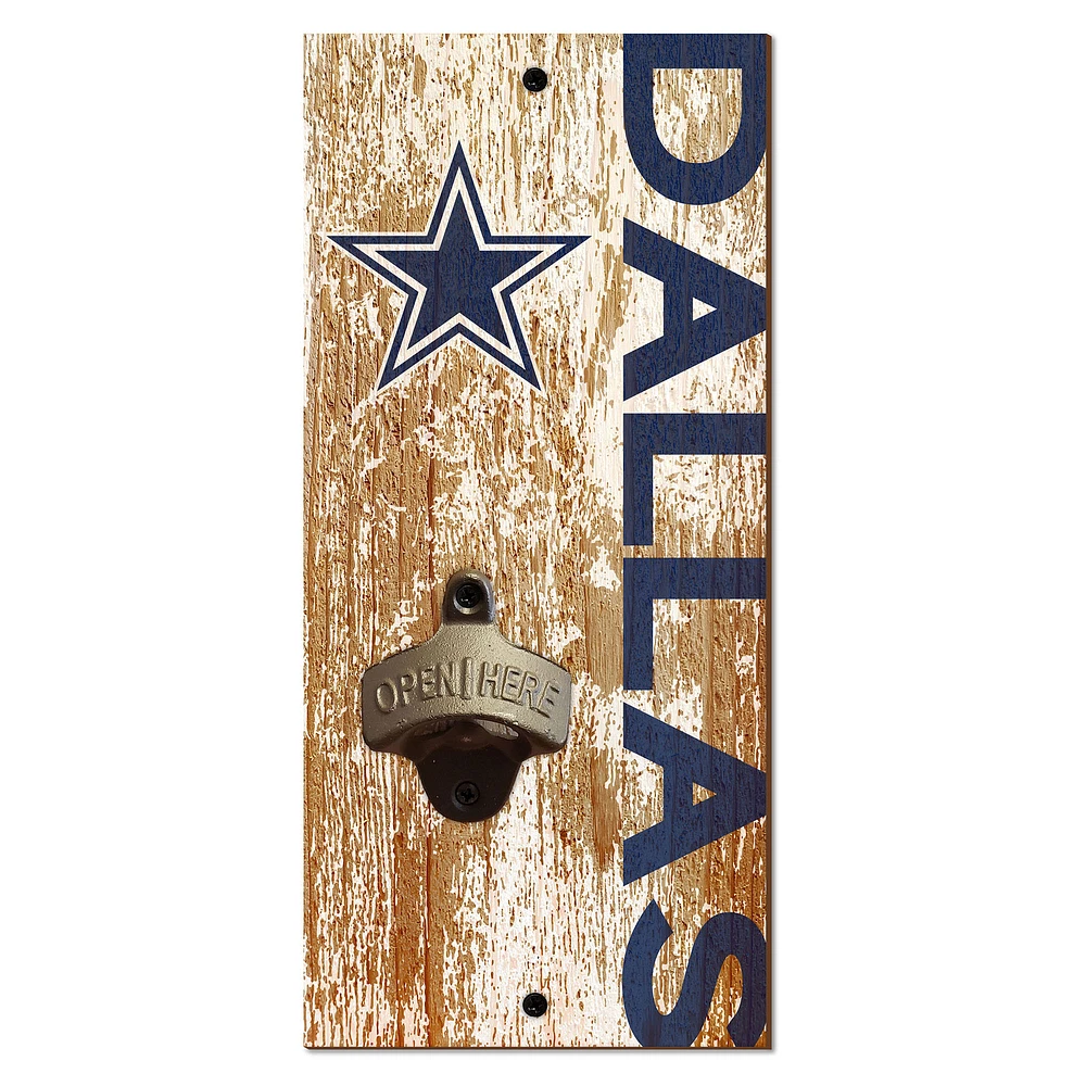Dallas Cowboys Distressed Bottle Opener
