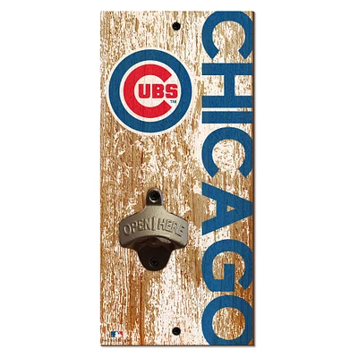Chicago Cubs Distressed Bottle Opener