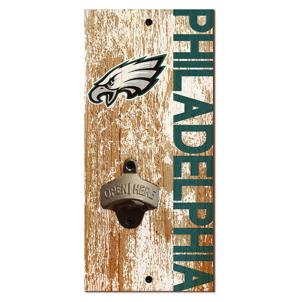 Philadelphia Eagles Distressed Bottle Opener