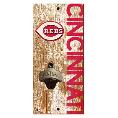 Cincinnati Reds Distressed Bottle Opener