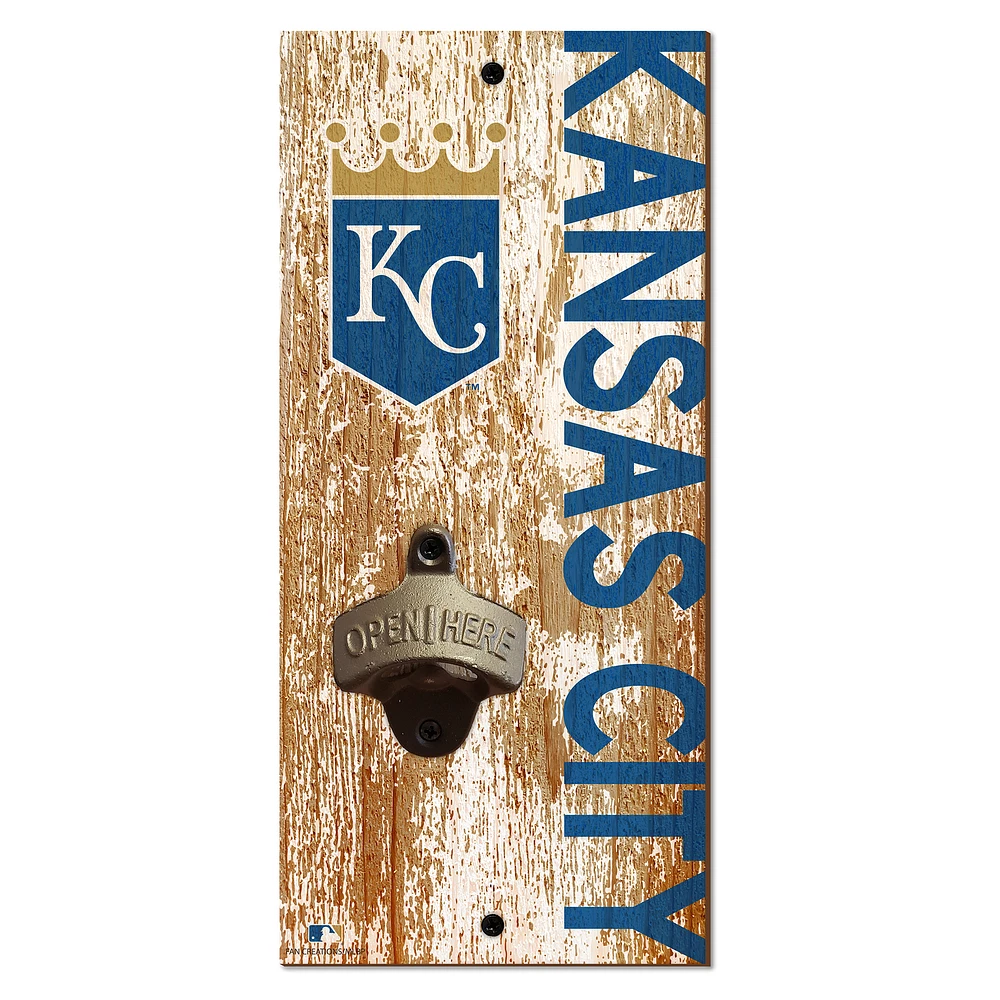 Kansas City Royals Distressed Bottle Opener
