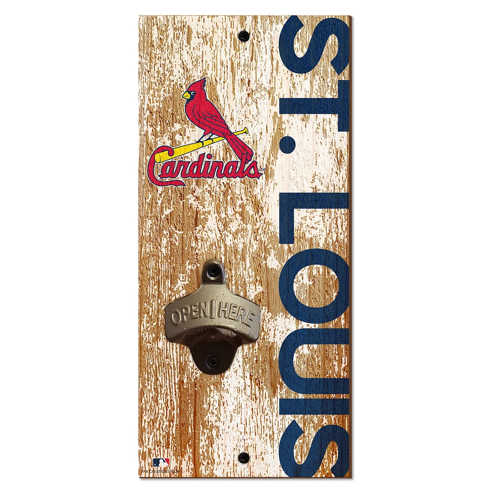 St. Louis Cardinals Distressed Bottle Opener