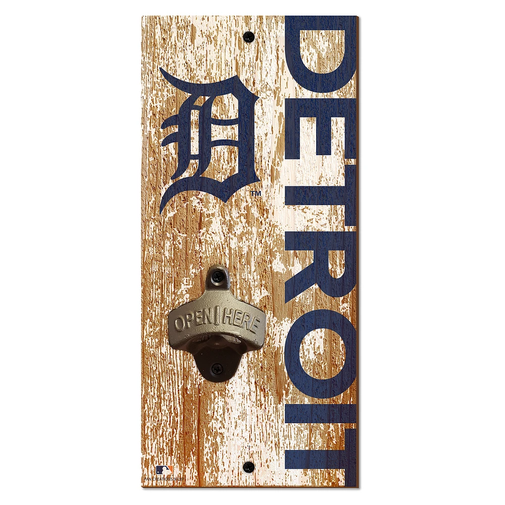 Detroit Tigers Distressed Bottle Opener