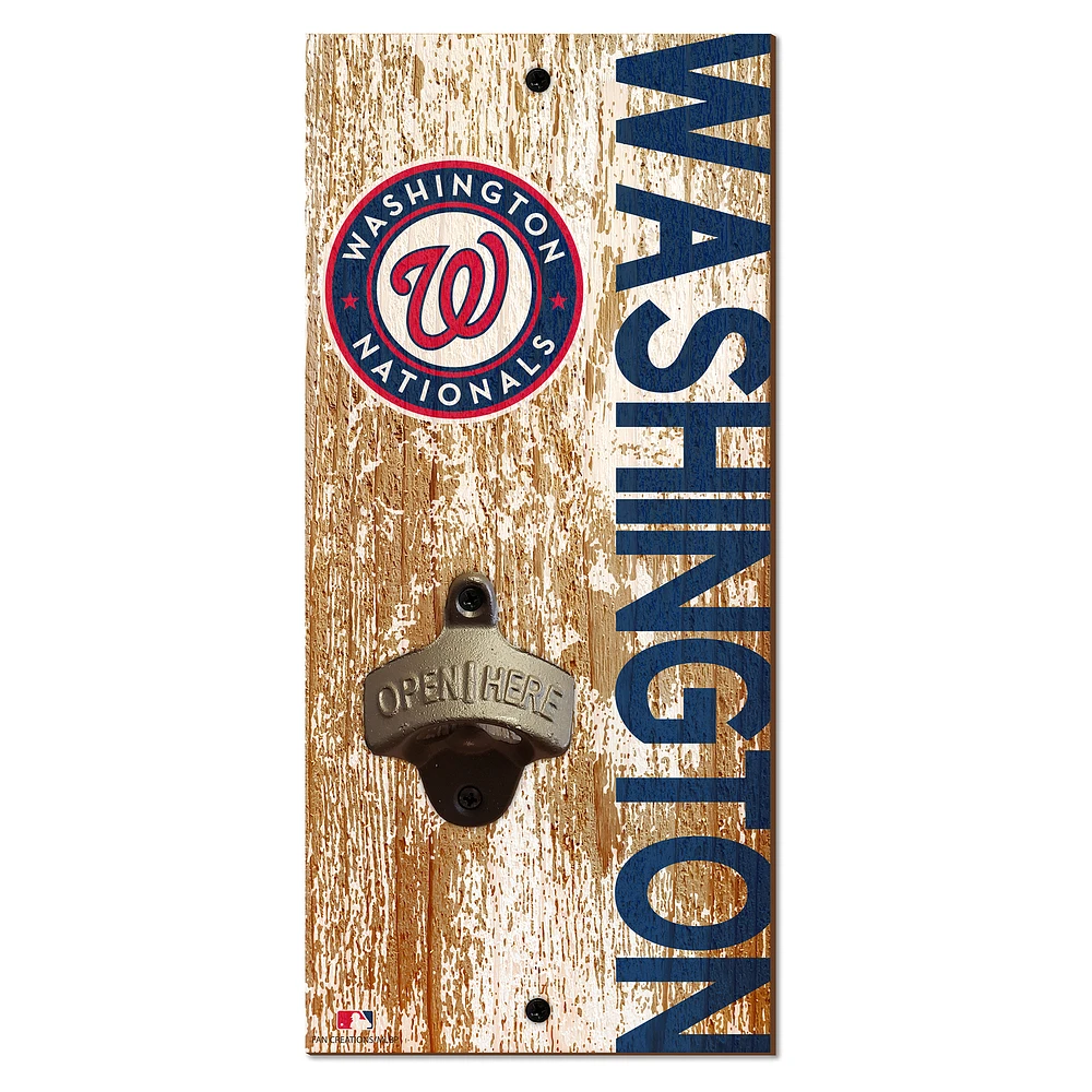 Washington Nationals Distressed Bottle Opener