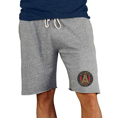 Men's Concepts Sport Gray Atlanta United FC Mainstream Terry Tri-Blend Shorts