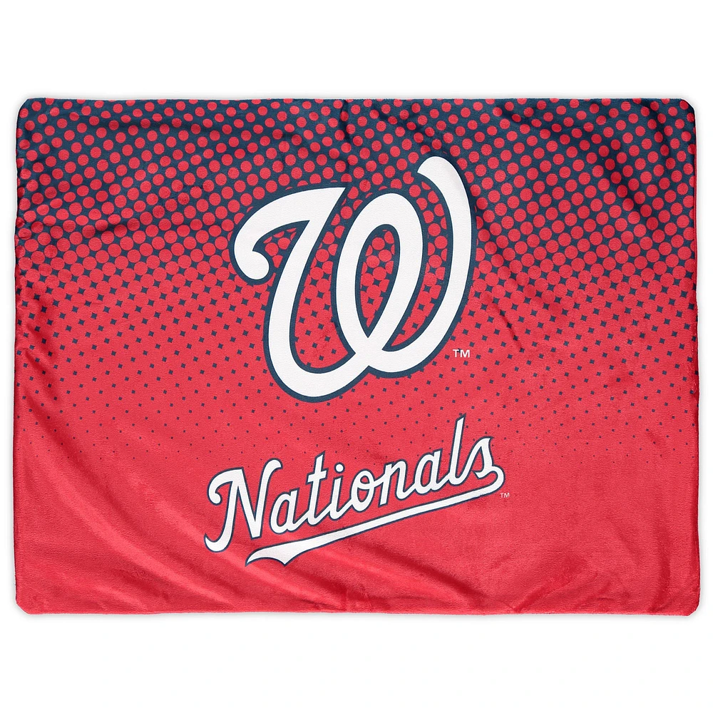 Washington Nationals Two-Pack Plush Dot Pillow Protectors