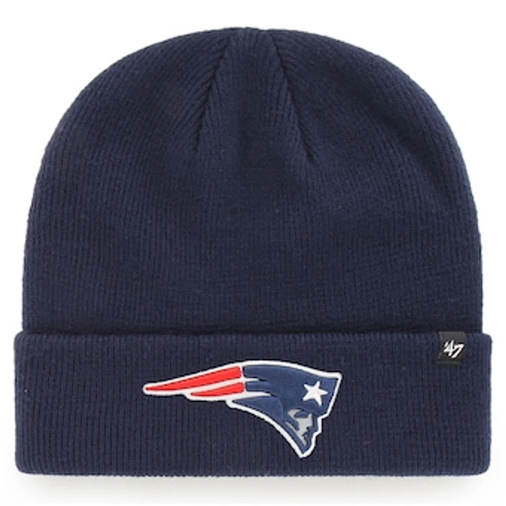 Men's '47 Navy New England Patriots Primary Basic Cuffed Knit Hat
