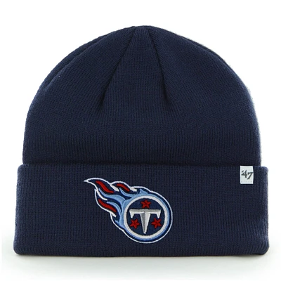 Men's '47 Navy Tennessee Titans Primary Basic Cuffed Knit Hat