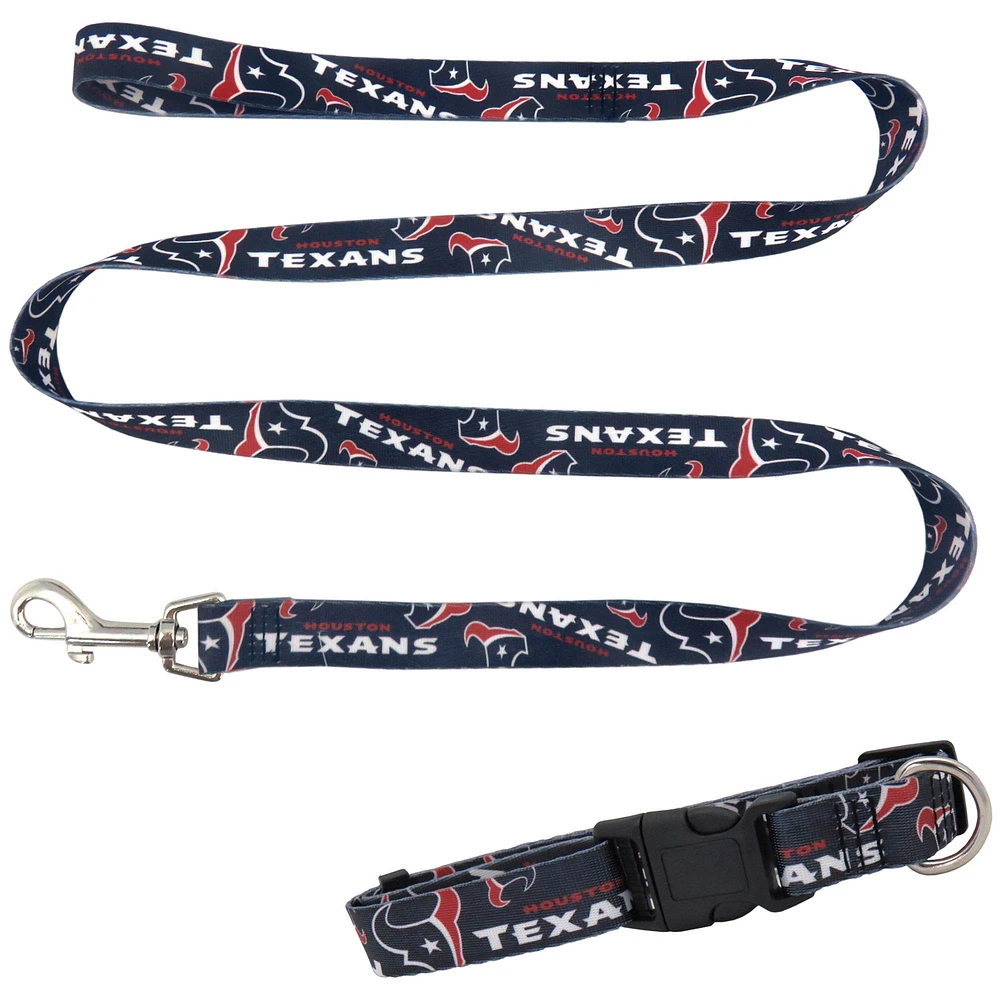 Little Earth Houston Texans Collar and Leash Set