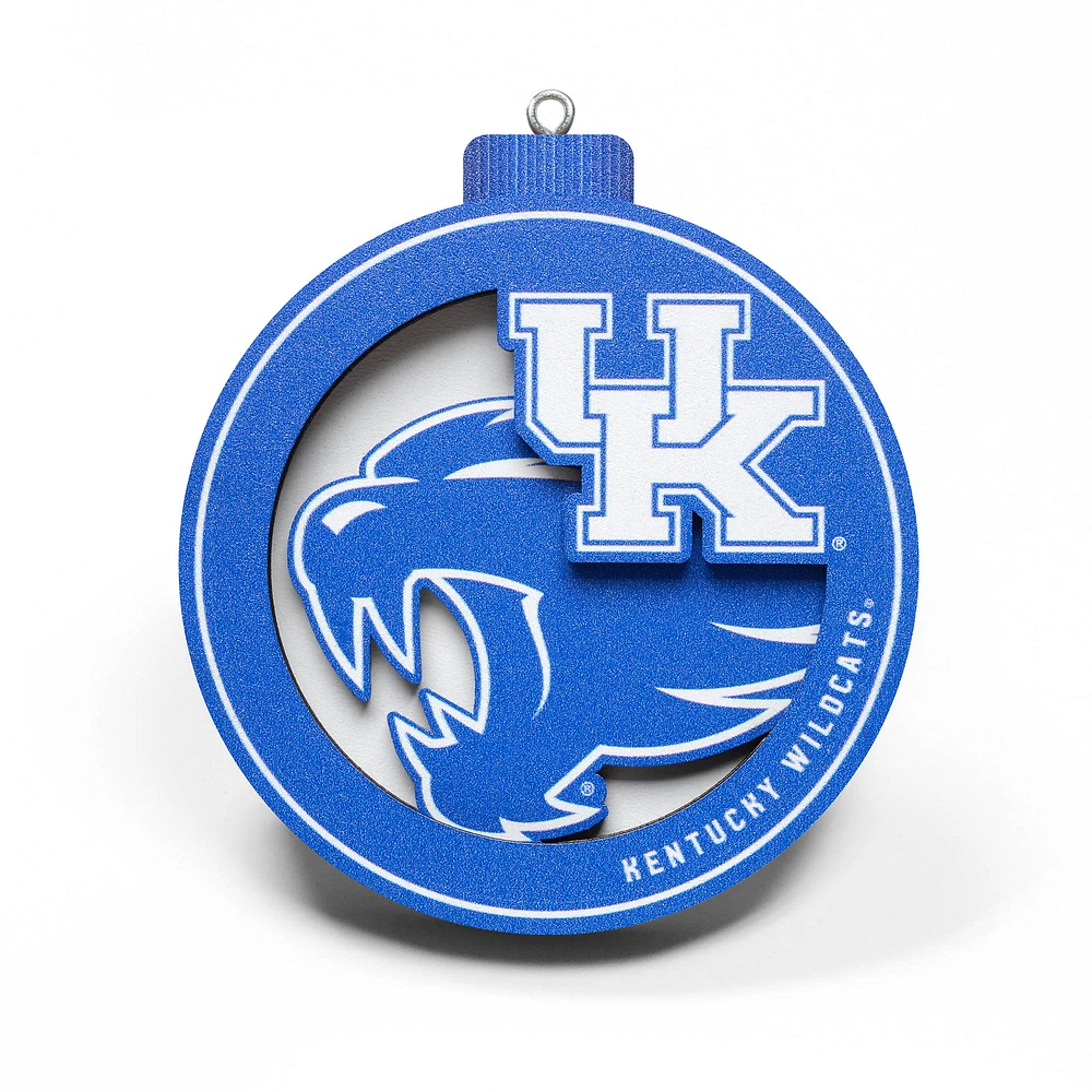 Kentucky Wildcats 3D Logo Series Ornament