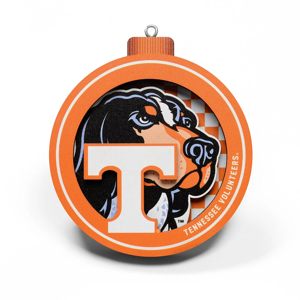 Tennessee Volunteers 3D Logo Series Ornament