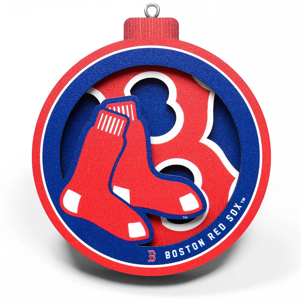Boston Red Sox 3D Logo Series Ornament